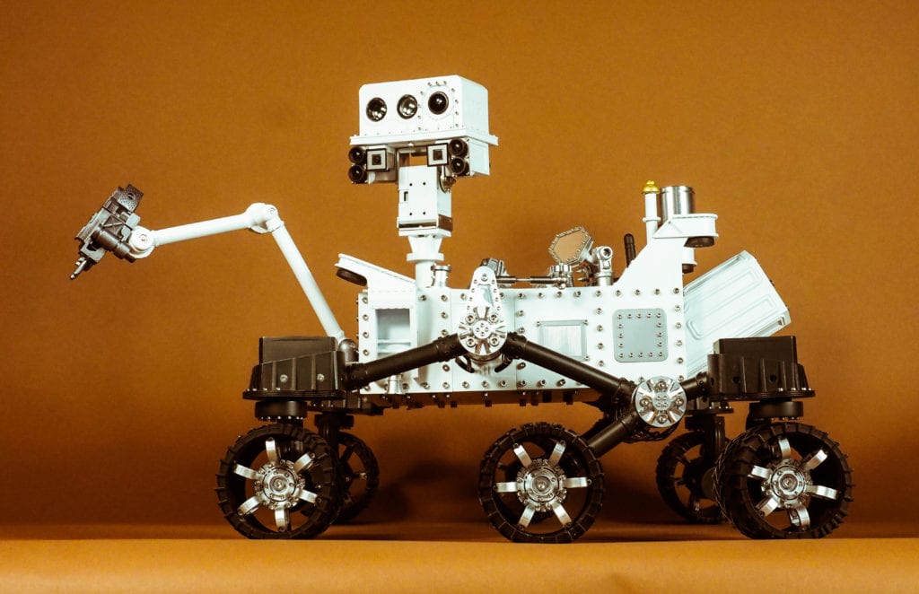 CURIOSITY MARS ROVER - Side View