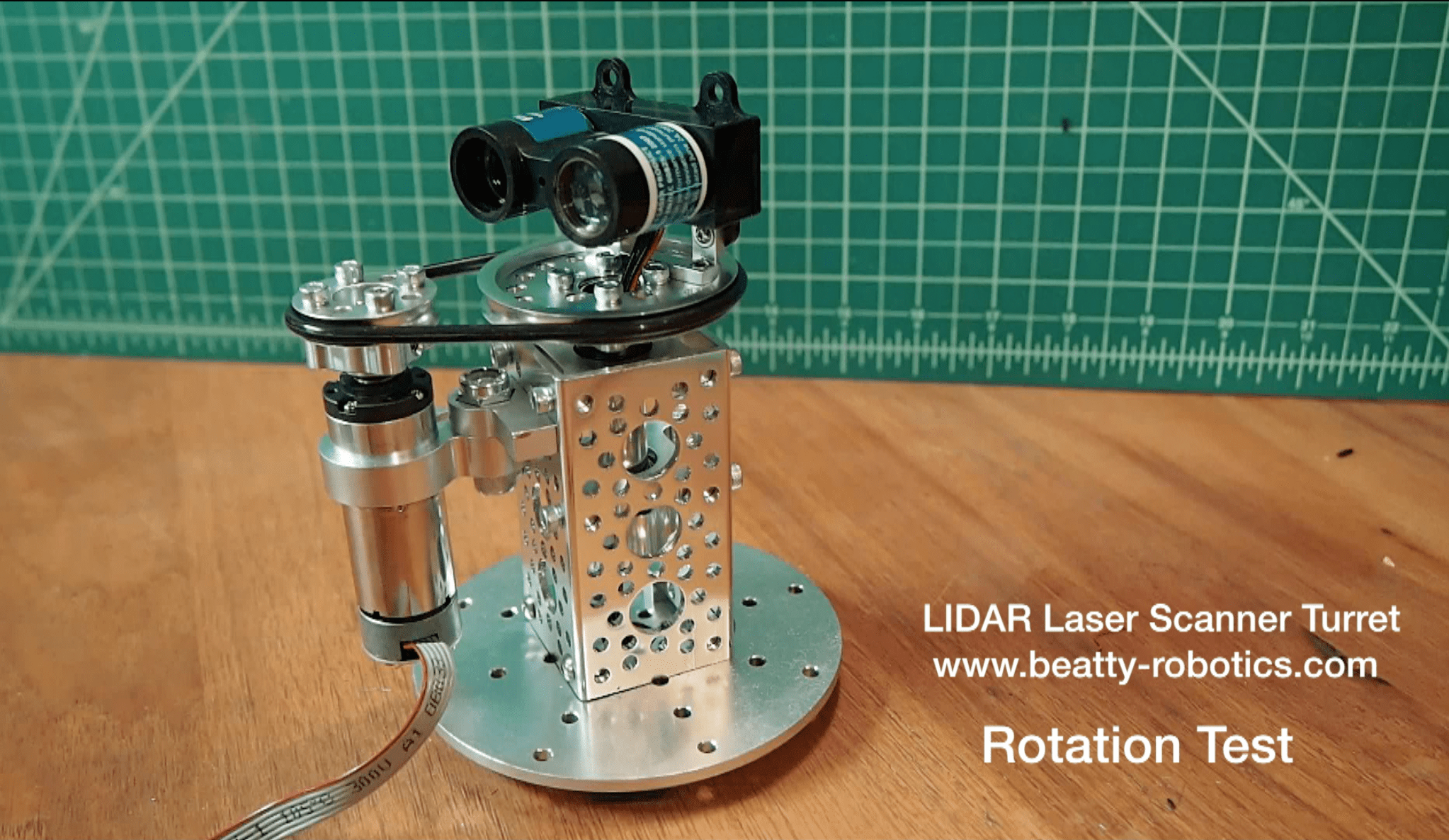 LIDAR Laser Scanner Turret