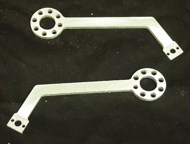Front Arms with motor mounts